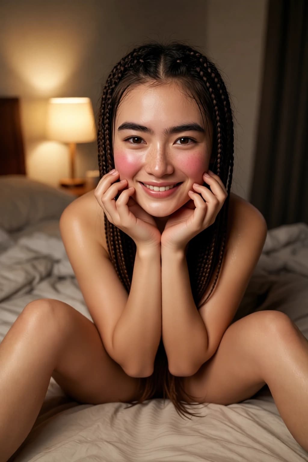 ภาพ AI ของ สาวน้อยน่ารัก เพิ่งมาจากชนบท